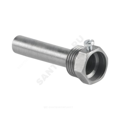 

Гильза сталь для бим/термометра G1/2" Py25 бар защитная L=60мм резьба Wika 86004