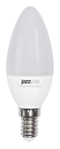 

Лампа светодиодная Jazzway PLED-SP C37 9w E14 5000K 820Lm 23 свеча холодный-белы