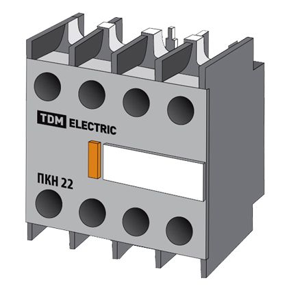 

Приставка контактная ПКН-22 (доп. контакты 2з+2р) TDM