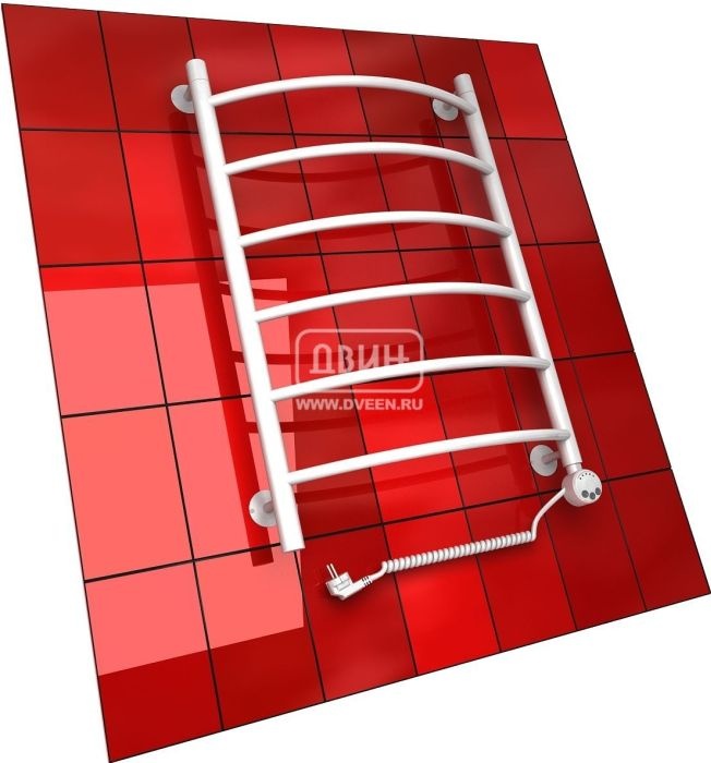 

Полотенцесушитель электрический ДВИН белый R (1" - 1/2) 60/40