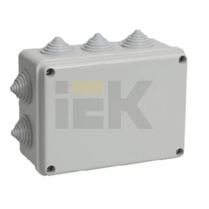 

Коробка распределительная 150х110х70мм IP44 КМ41241 IEK