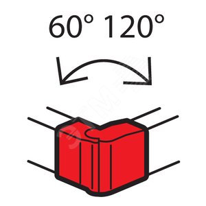 

Угол внешний 100x50мм LEGRAND