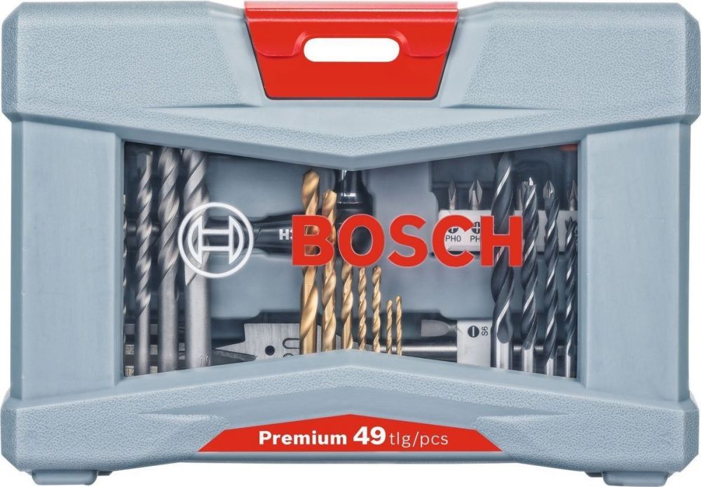 

Набор бит Bosch Premium Set - 49 (2608P00233) (49 предметов) для шуруповертов