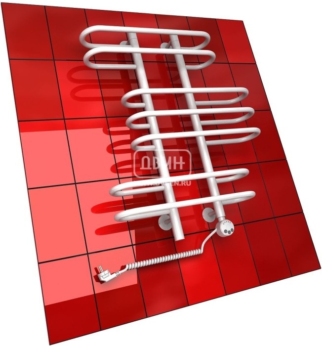 

Полотенцесушитель электрический ДВИН белый Z (1" - 1/2) 80/60