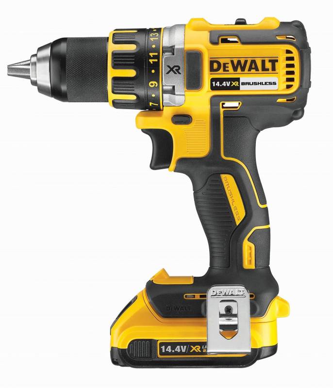 

Дрель-шуруповерт DeWalt DCD732D2-QW аккумуляторный, быстрозажимной патрон, кейс