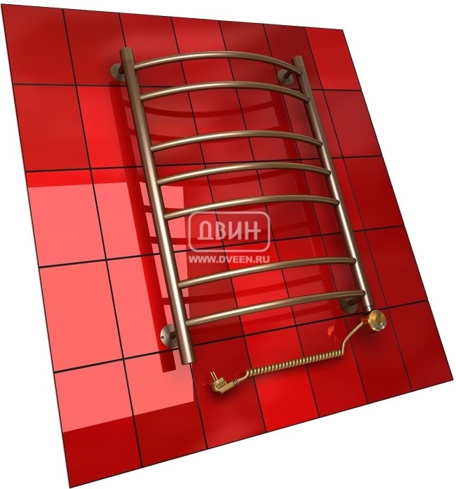 

Полотенцесушитель электрический ДВИН бронза L (1" - 1/2) 120/40