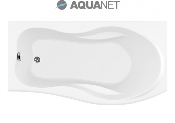 

Ванна акриловая Aquanet Borneo правая 170x75/90 слив-перелив 164626 с каркасом