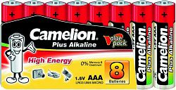 

Батарейки щелочные Camelion LR03 Plus Alkaline SP8 (ААА. 286) 1.5В (8 шт)