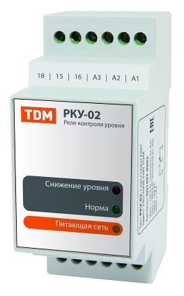 

Реле контроля уровня РКУ-02 10А 230/400В-DIN (без датчиков) TDM