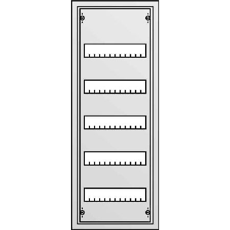 

Распределительный щит на 60 мод. 824х324х140 с дв. ABB AT IP43