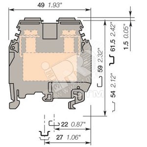 

Клемма винтовая M35/16 35 мм.кв Тайко Электро (ОУЭО)