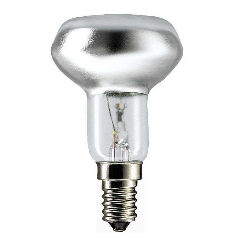 

Лампа накаливания Philips Refl 40W E14 230V NR50 30D 1CT/30 зеркальная колба