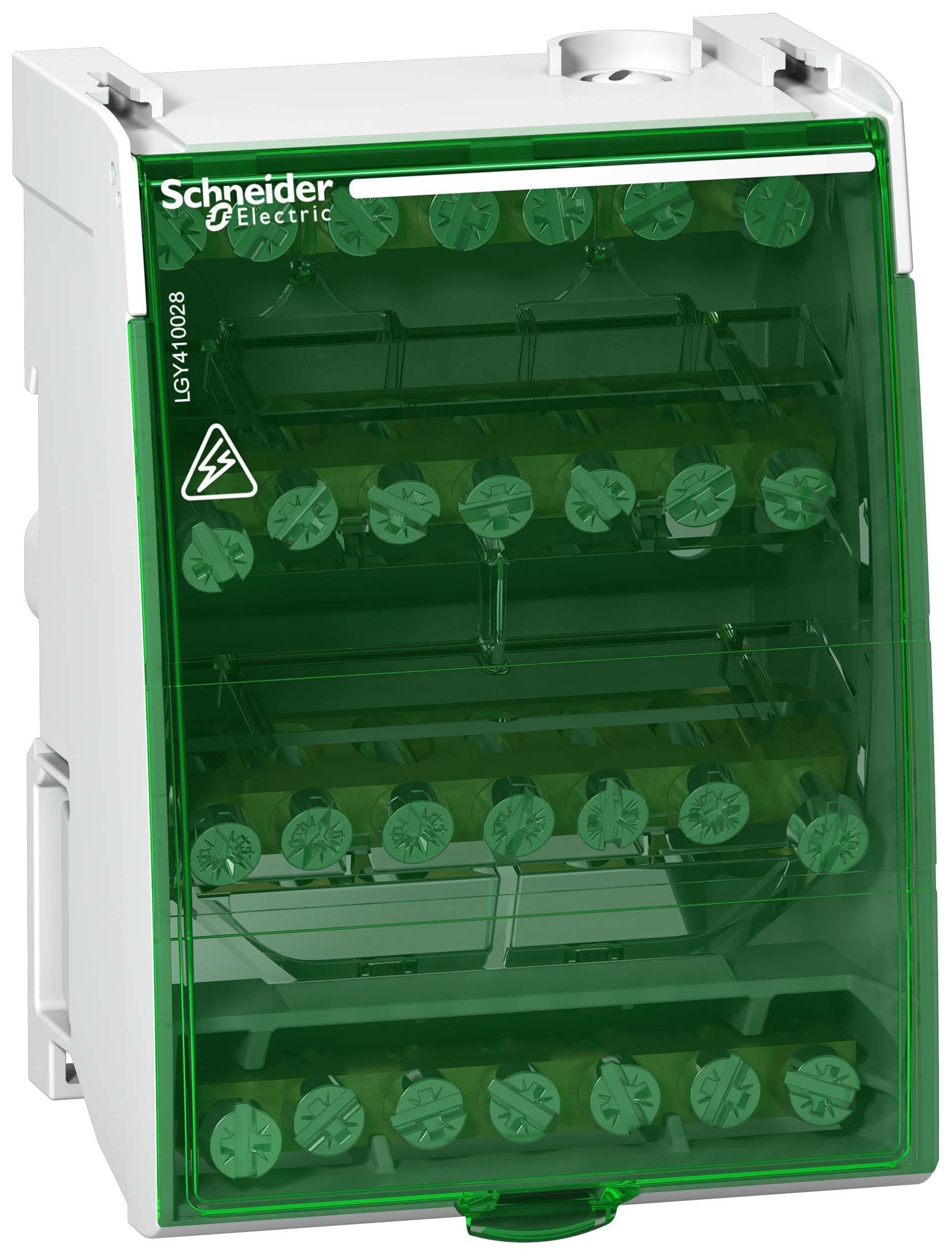 

Распределительный блок 100А 4-полюсный 7 отверстий SE Schneider Electric