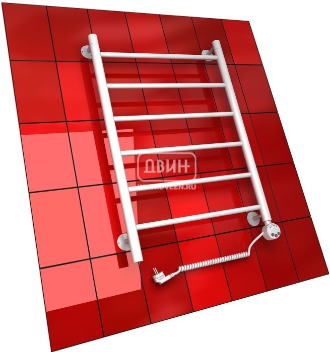 

Полотенцесушитель электрический ДВИН белый J (1" - 1/2) 70/40