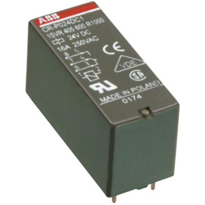 

Реле CR-P230AC2 230B AC 2ПК(8А) серия CR-PРеле промежуточные ABB