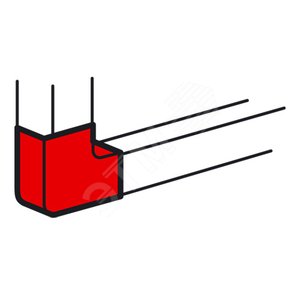 

Угол плоский 85x50мм LEGRAND