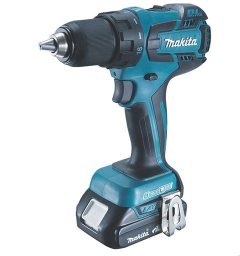 

Дрель-шуруповерт Makita DDF459SYE аккумуляторный, быстрозажимной патрон, кейс