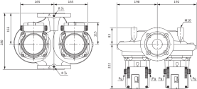 Циркуляционный насос Wilo Top-SD 50/10 DM PN6/10 1