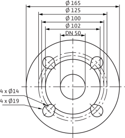 Циркуляционный насос Wilo Top-SD 50/7 DM PN6/10 2