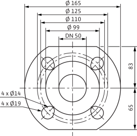 Циркуляционный насос Wilo Top-SD 50/15 DM PN6/10 2