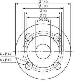 Циркуляционный насос Wilo Top-SD 32/7 EM PN6/10 2